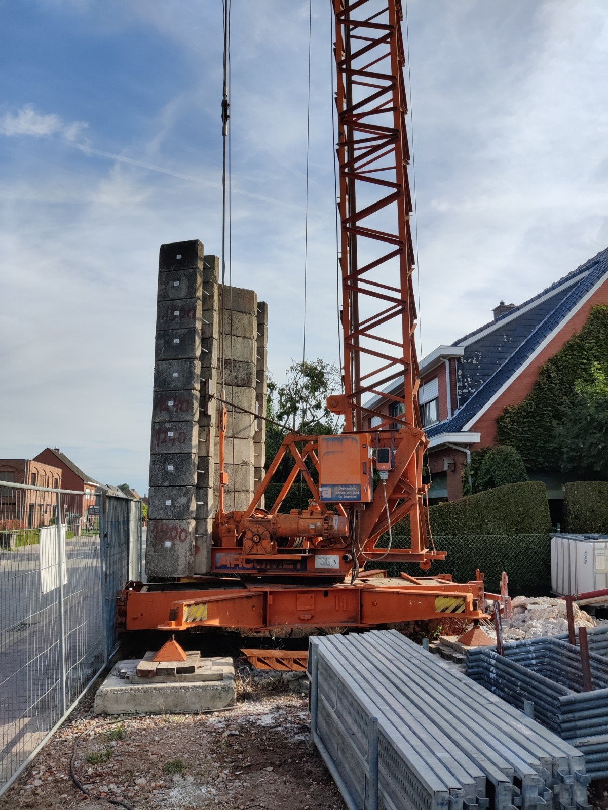 Arcomet T24 met City Ballast 17000€ incl. btw, Enlèvement, Grue