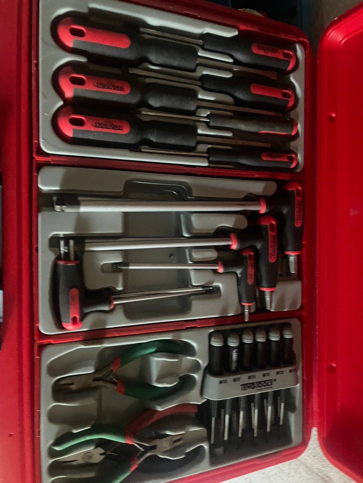 TengTools professionele gereedschapskoffer compleet, Ophalen, Zo goed als nieuw