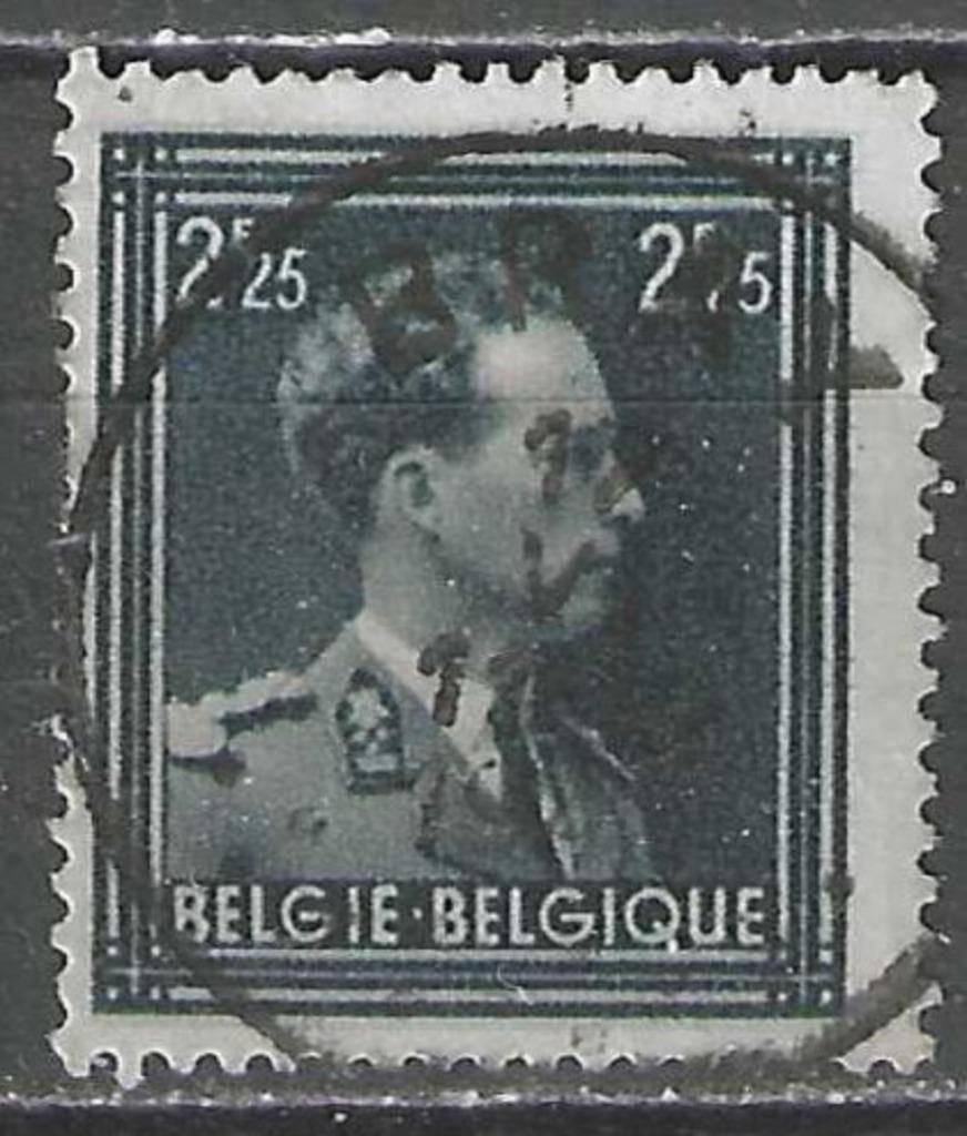Belgie 1943 - Yvert/OBP 644 - Koning Leopold III (ST), Postzegels en Munten, Postzegels | Europa | België, Gestempeld, Koninklijk huis
