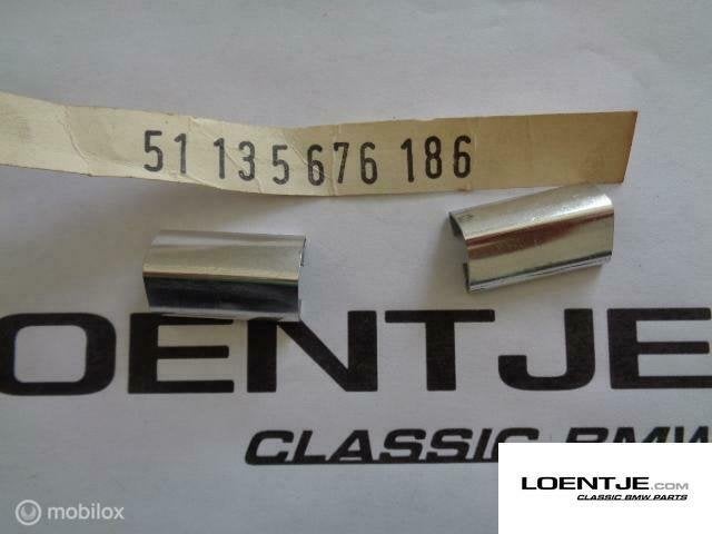 koppelstuk sierstrip BMW NK 1600 - 2000tii nos origineel bmw, Gebruikt, Ophalen of Verzenden, BMW, BMW