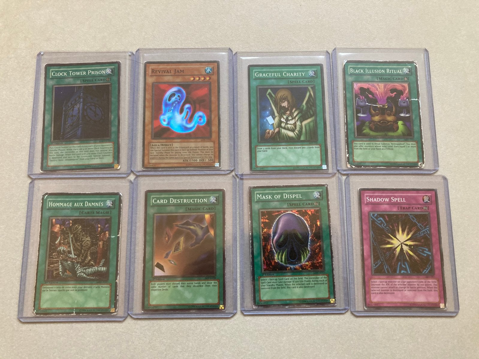 Yu gi oh kaarten, Enlèvement, Comme neuf