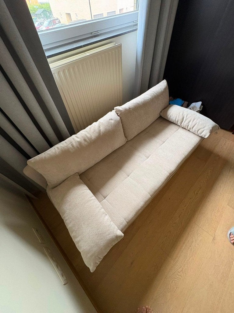 Slaapzetel, Ophalen, Tweepersoons, 190 cm of minder, Zo goed als nieuw