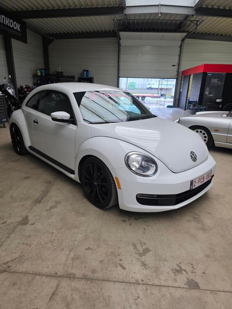 Mooie beetle, Auto's, 4 cilinders, Leder en Stof, Wit, Bedrijf