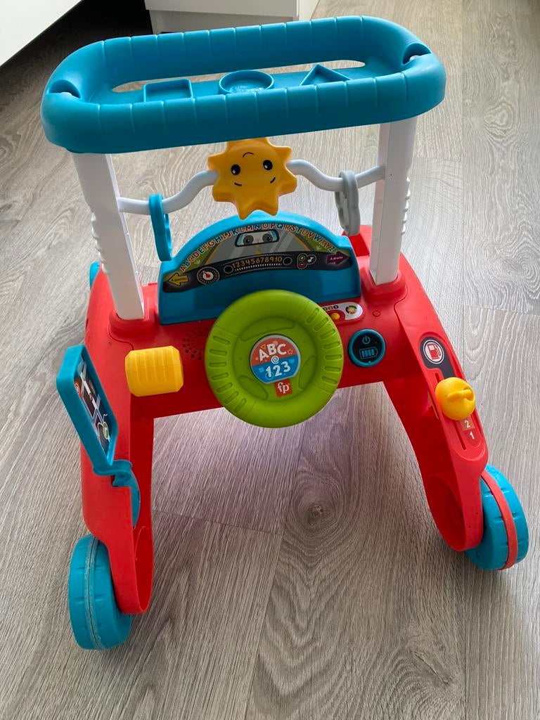 Loopwagentje fisher Price, Kinderen en Baby's, Speelgoed | Fisher-Price, Gebruikt, Duw- of Trekspeelgoed, Met licht, Met geluid