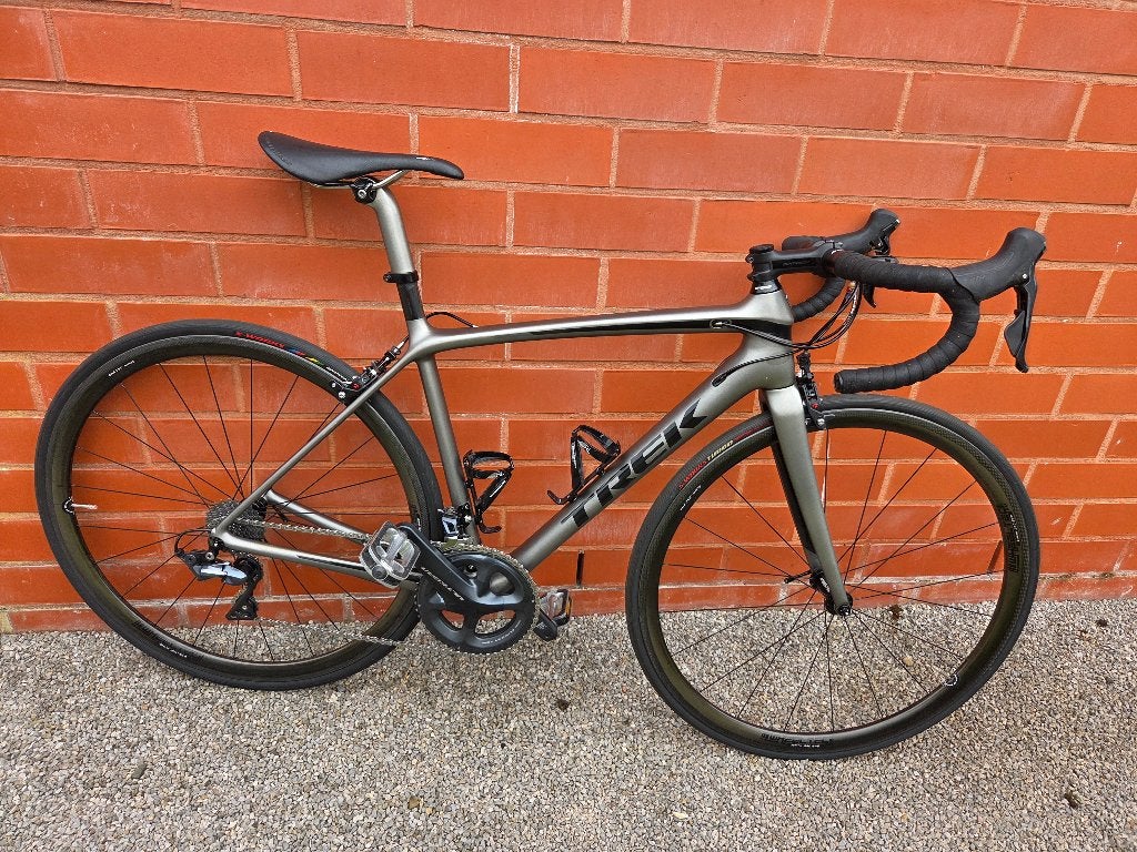 Koersfiets Trek, Gebruikt, Carbon, 49 tot 53 cm, Meer dan 20 versnellingen