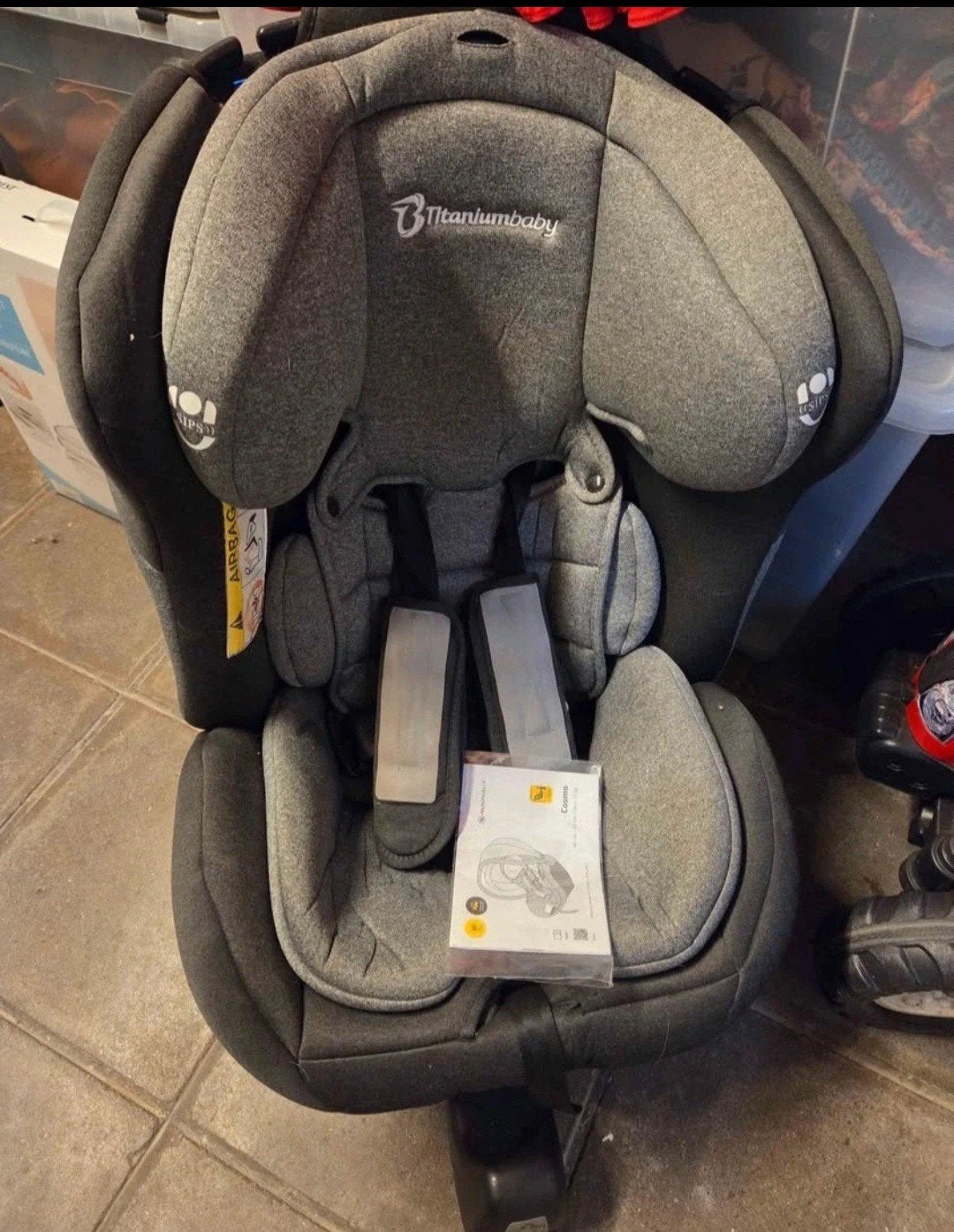 auto stoel, Kinderen en Baby's, Ophalen, Zo goed als nieuw, Overige merken, Isofix