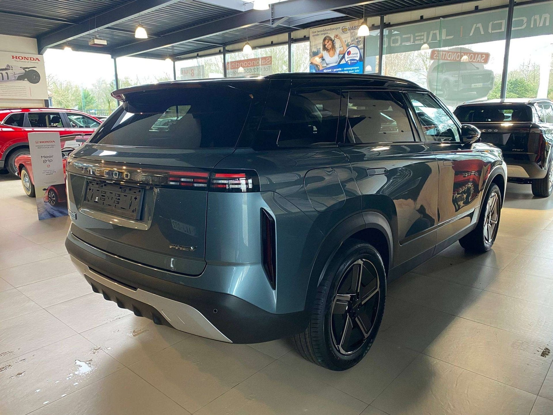 Jaecoo J7 PHEV Exclusive 7 jaar garantie -€3000 Super deal, Autos, Neuf, Entreprise, Hybride rechargeable, Noir