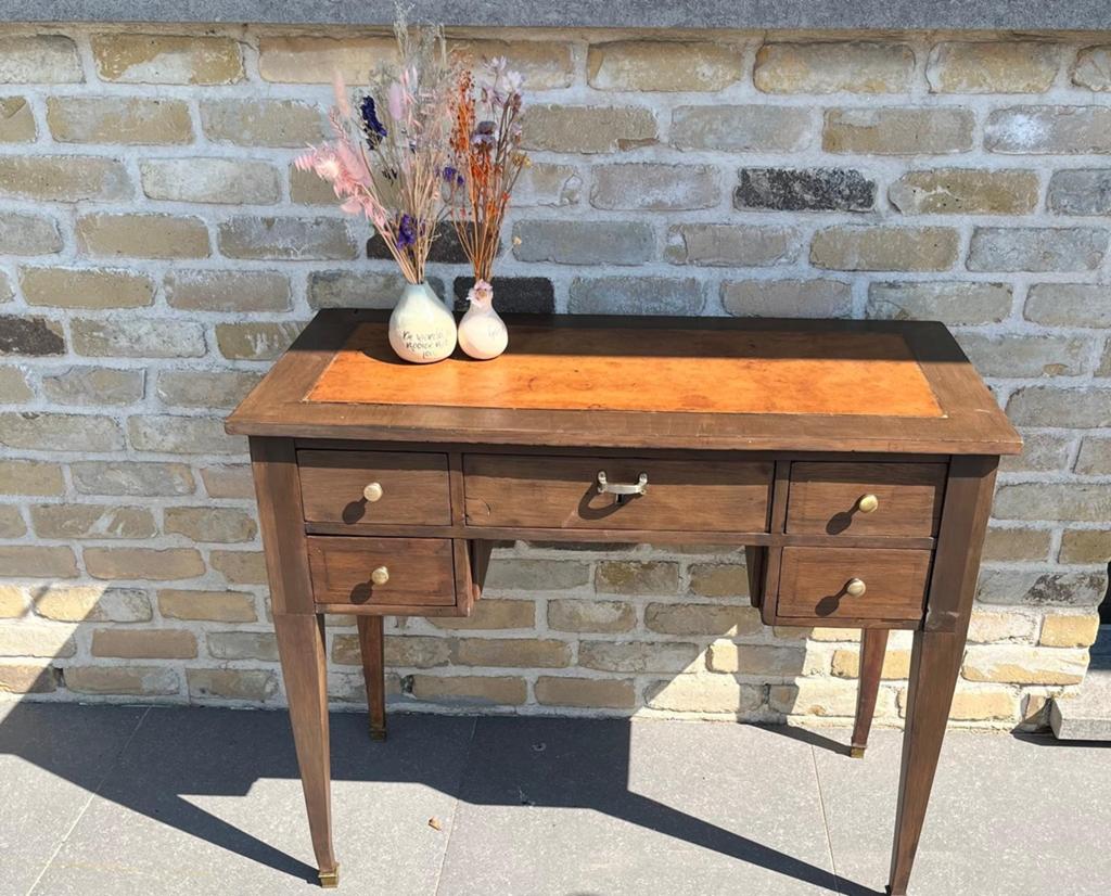 Houten bureau art deco, Antiek en Kunst, Ophalen