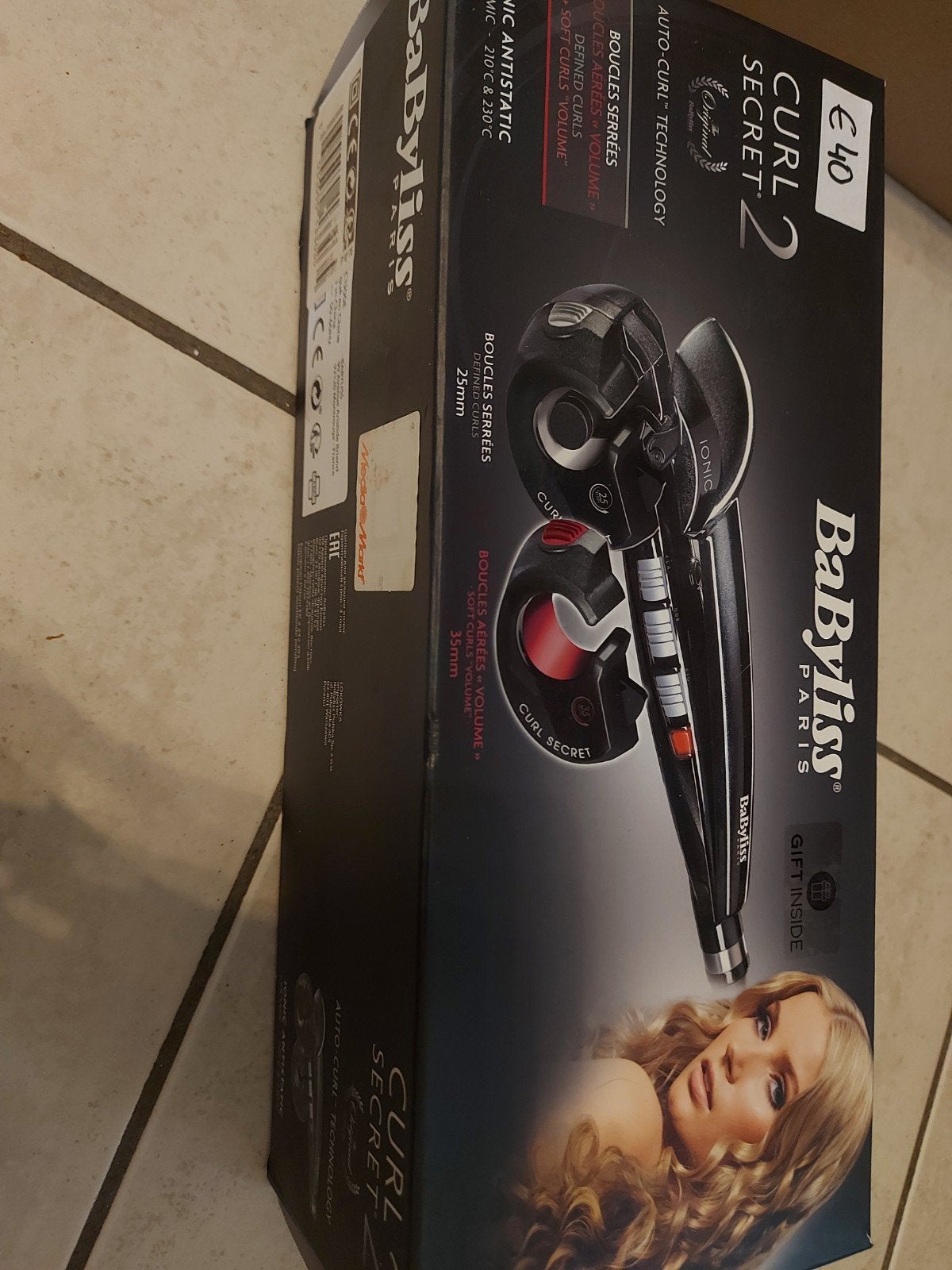 Babyliss secret crull 2, Elektronische apparatuur, Strijkijzers en Strijkplanken, Ophalen, Zo goed als nieuw