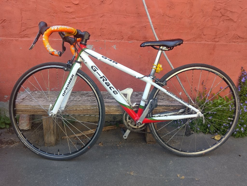 Racefiets jongen 24 inch, Fietsen en Brommers, Ophalen, Velgrem, Versnellingen, Gebruikt