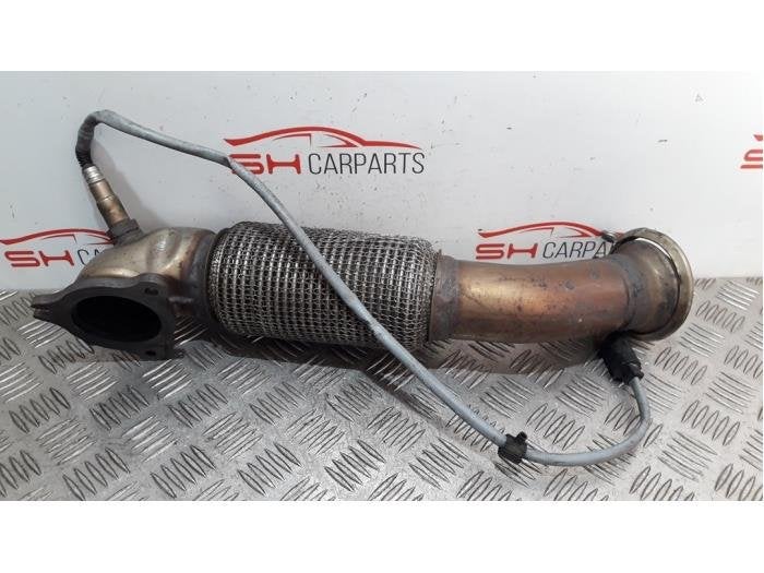 Tube échappement central d'un Mercedes B-Klasse, 3 mois de garantie, Utilisé, -, -