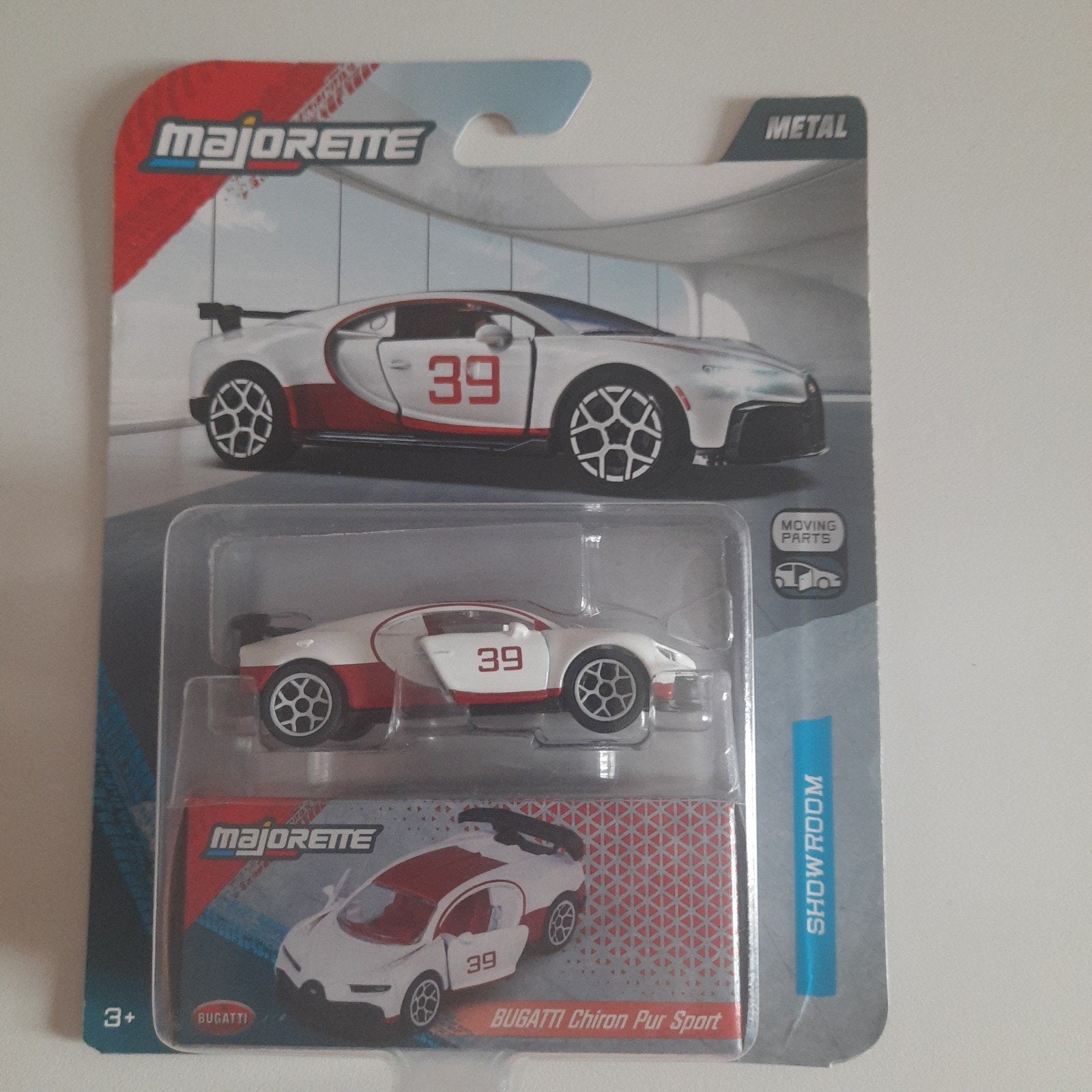 MAJORETTE EN MÉTAL 1:64 * BUGATTI CHIRON PURSPORT* NOUVEAU *, Enlèvement, Neuf, Voiture, Majorette