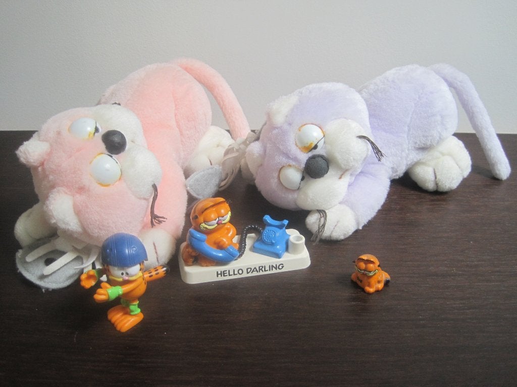 Garfield kat, Ophalen of Verzenden, Garfield, Zo goed als nieuw, Beeldje of Figuurtje