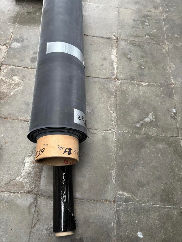 Epdm Dakbedekking firestone 77m2 ,3 rol flashing/kimfixatie, Doe-het-zelf en Bouw, Zeil en Folie, Ophalen, Zo goed als nieuw