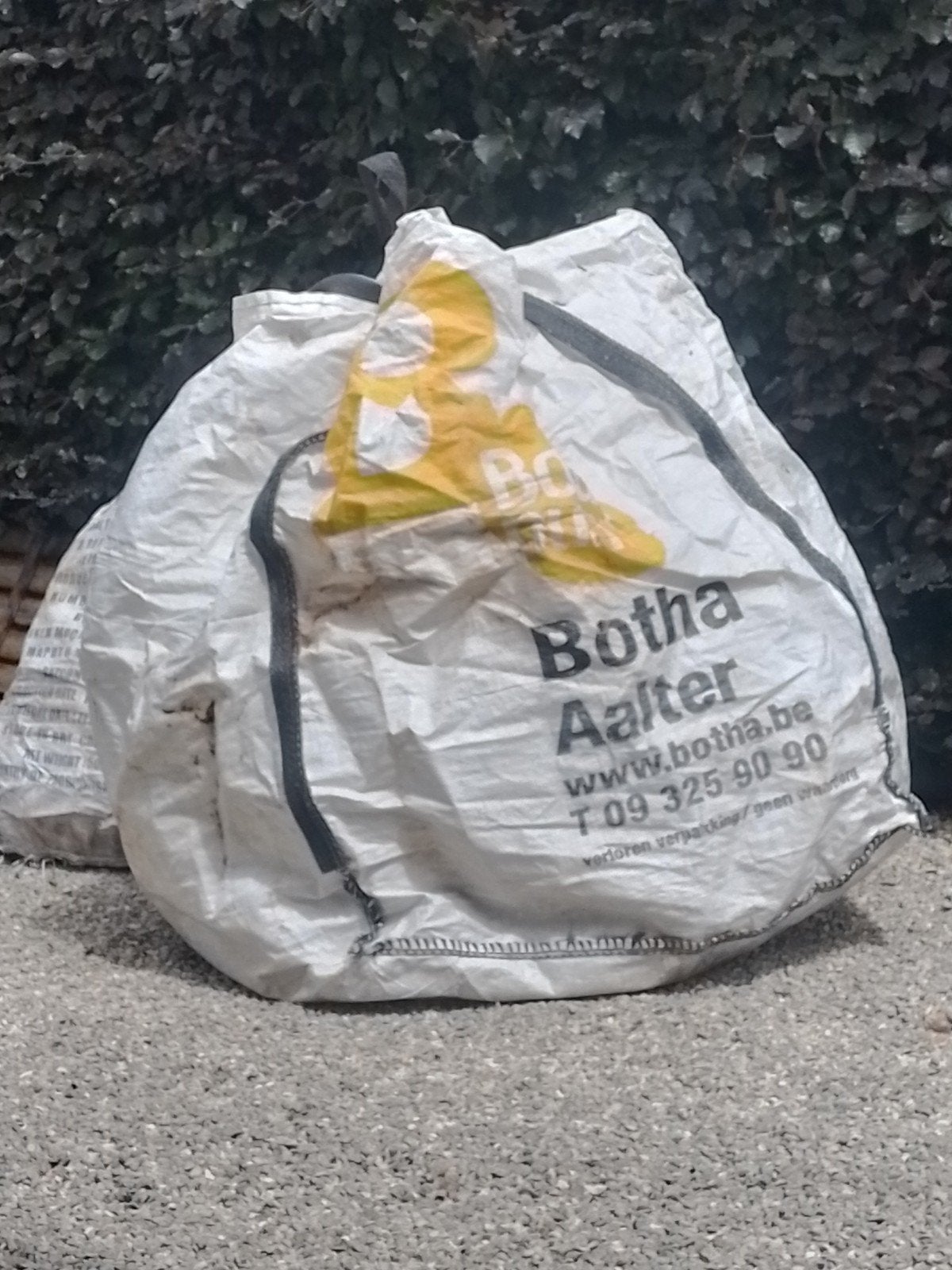 Gratis 4 bigbags, Tuin en Terras, Zand, Ophalen