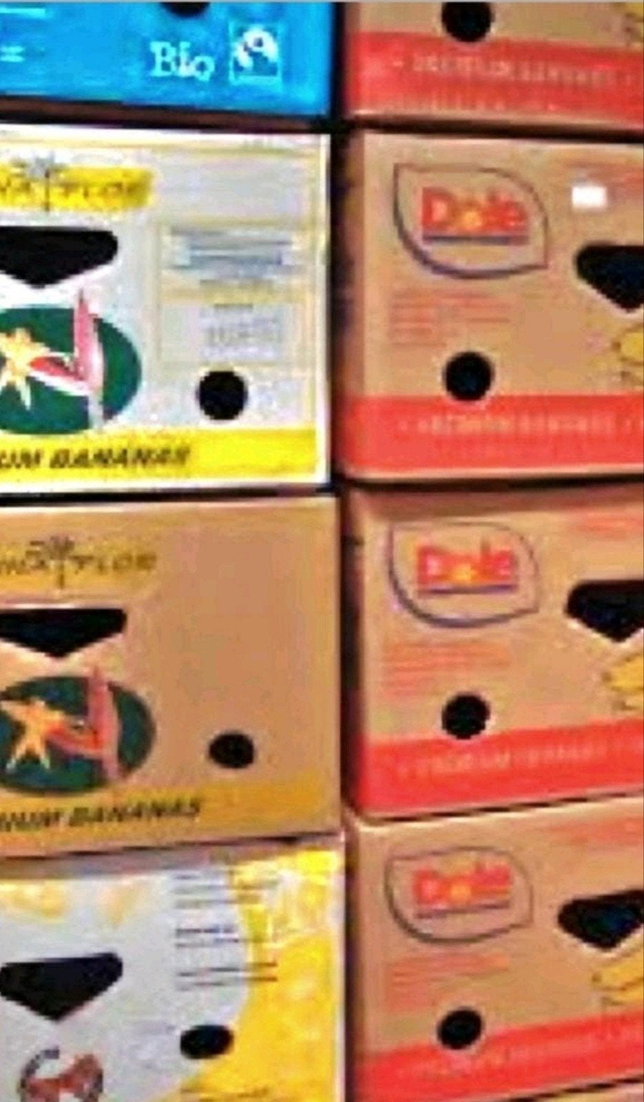 Lot brocante carton de bananes, Divers