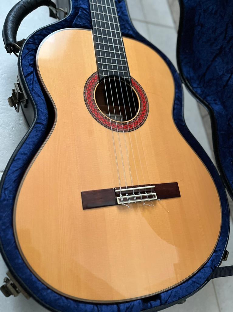 Alhambra 10FP flamenco negra, Muziek en Instrumenten, Snaarinstrumenten | Gitaren | Akoestisch, Ophalen, Gebruikt, Klassieke of Spaanse gitaar