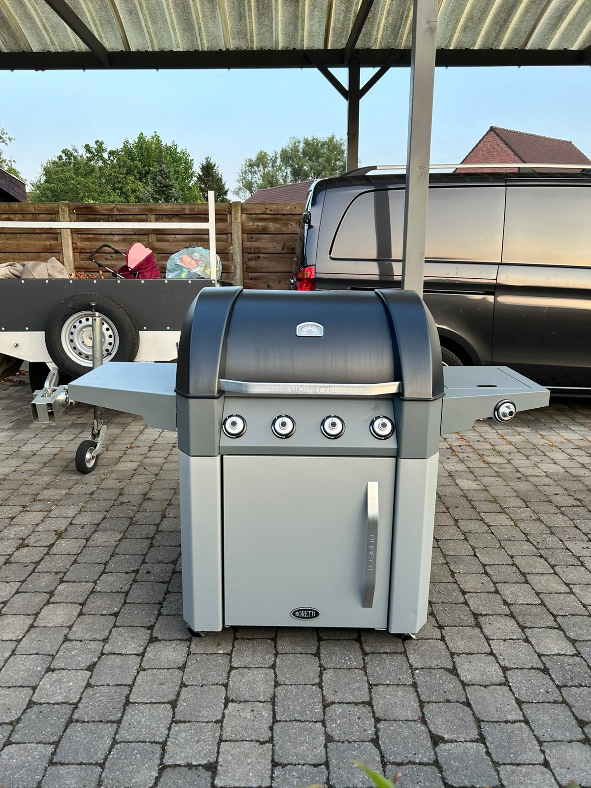 Borreti forza bbq, Tuin en Terras, Ophalen, Gebruikt