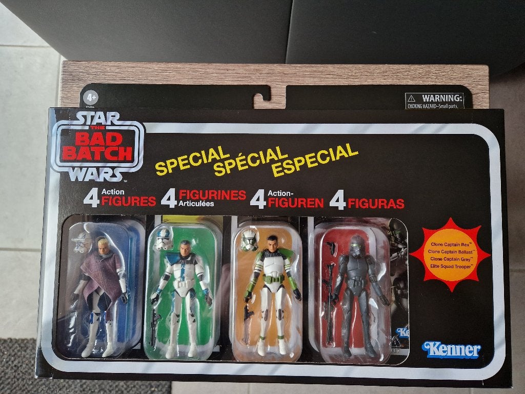 Star Wars The Vintage Collection Bad Batch Special 4-Pack, Collections, Enlèvement ou Envoi, Neuf, Figurine