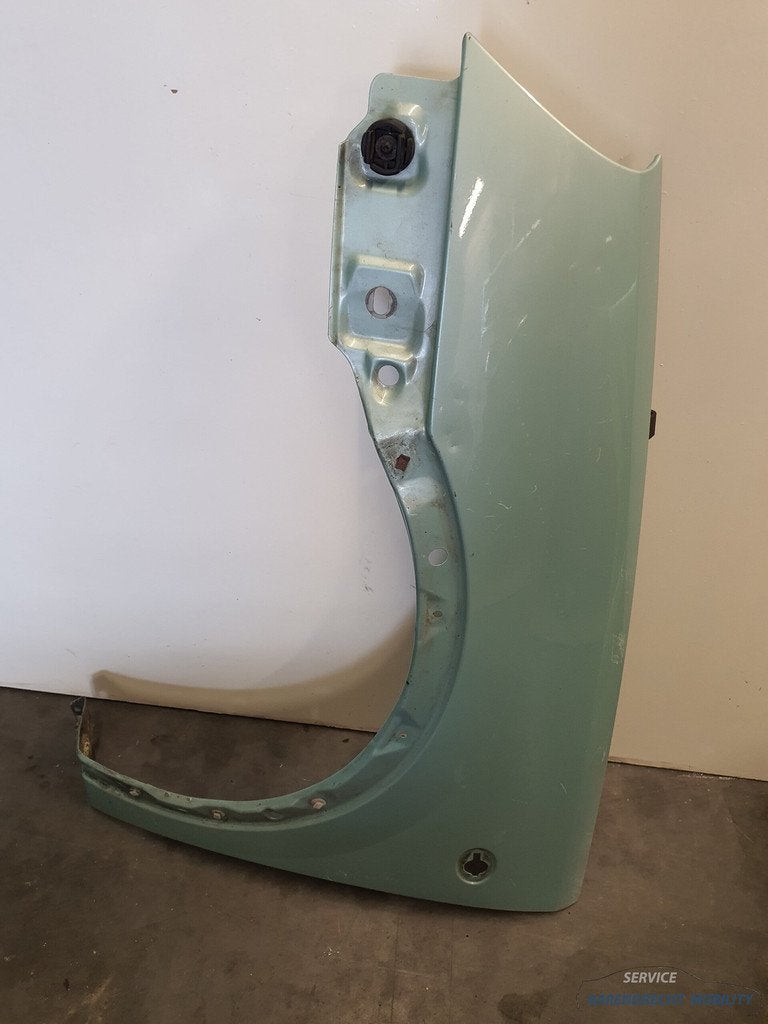 Spatbord links voor Opel Corsa C Z388 Zeegroen Metallic zijs, Auto-onderdelen, Carrosserie, Opel, Voor, Links, Gebruikt