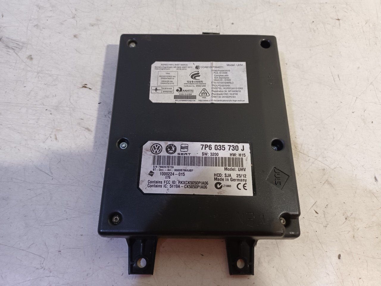 Bluetooth control module Volkswagen Golf, Autos : Divers, Autoradios, Enlèvement ou Envoi, Van der Ven Autorecycling B.V., Onderdelen@venauto.nl