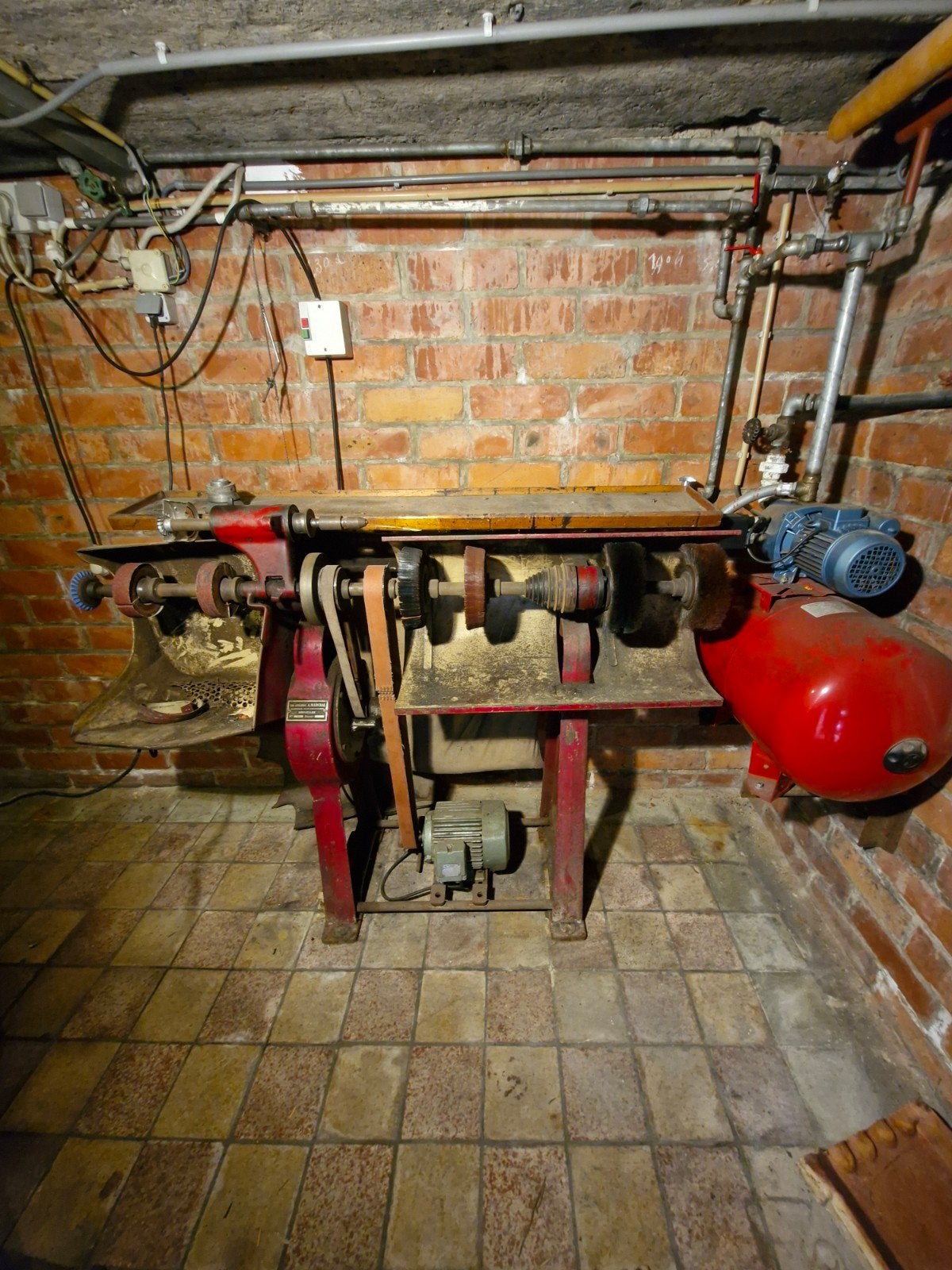 vintage schoenmakerpolijstmachine, Zakelijke goederen, Ophalen