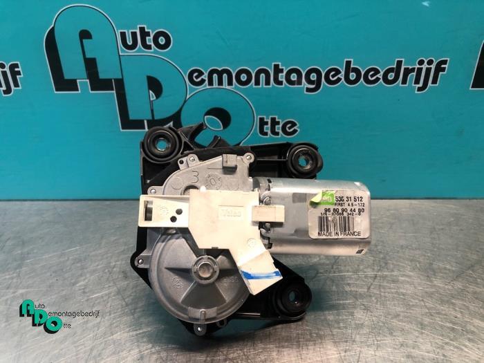 Ruitenwissermotor achter van een Peugeot 207 (207 06-), Auto-onderdelen, Ruiten en Toebehoren, Peugeot, Gebruikt, 3 maanden garantie