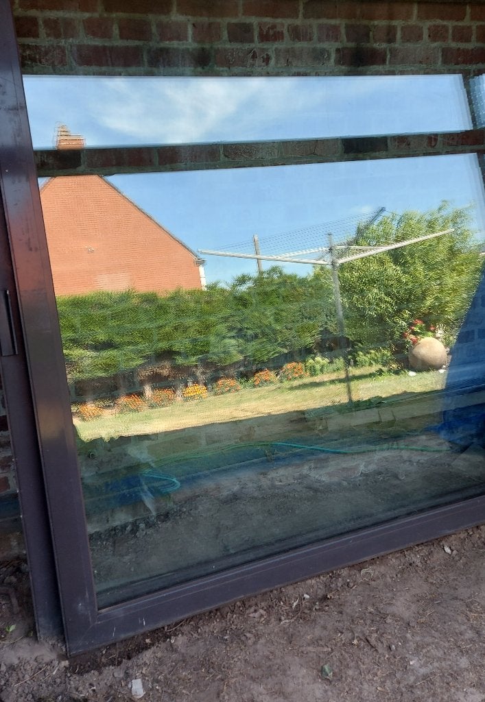 Schuiframen  + profielen veranda, Ophalen, Gebruikt, Aluminium, Overige typen