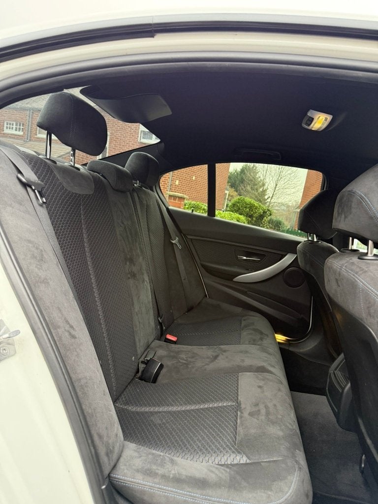 Bmw 316d pack M, Auto's, Euro 5, Achterwielaandrijving, Alcantara, Wit