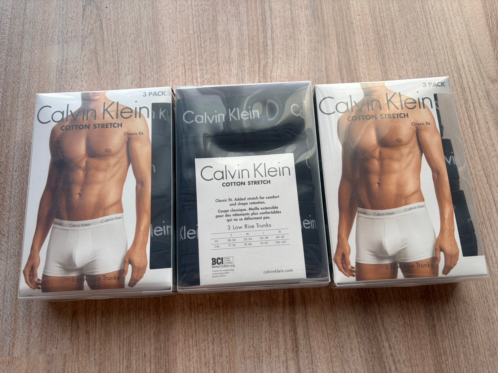 Calvin Klein M boxershort van katoen x9, Kleding | Heren, Ophalen of Verzenden, Nieuw, Zwart