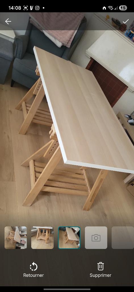 Bureau, Maison & Meubles, Bureaux, Autres types, Enlèvement, Utilisé, IKEA