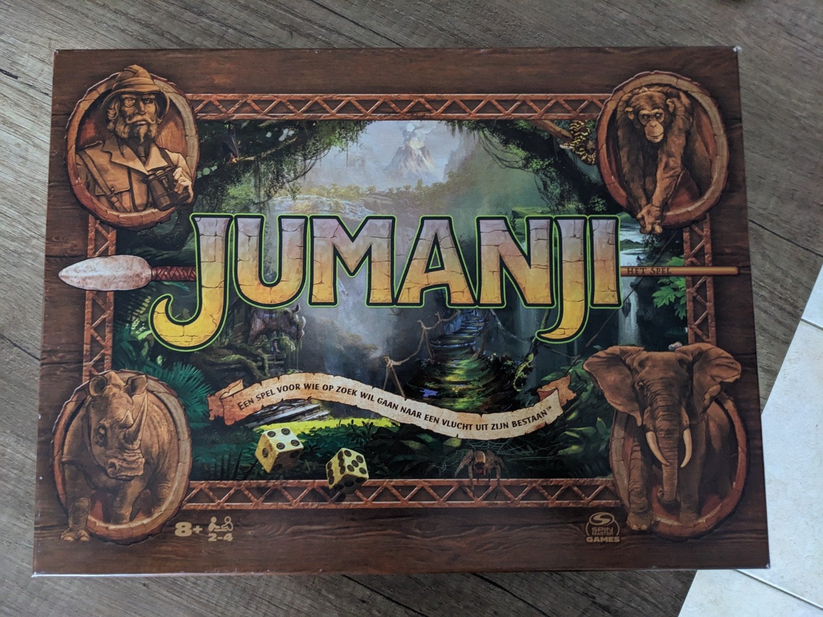 Jumanji Bordspel, Enlèvement, Comme neuf