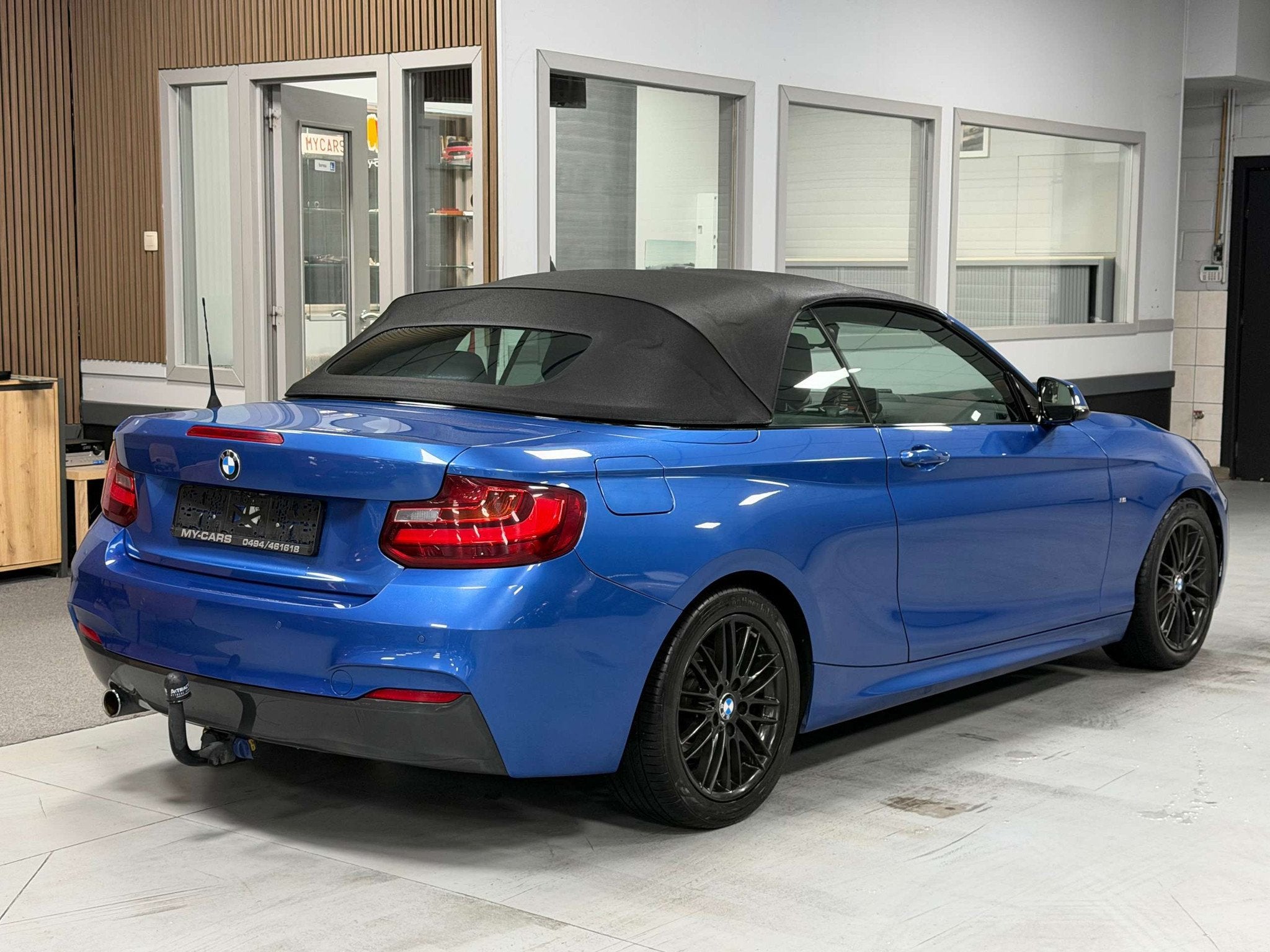BMW 2 Serie 218 DA 150Cv Cabriolet Pack-M Sport Full Options, Auto's, Automaat, Achterwielaandrijving, 4 cilinders, Blauw