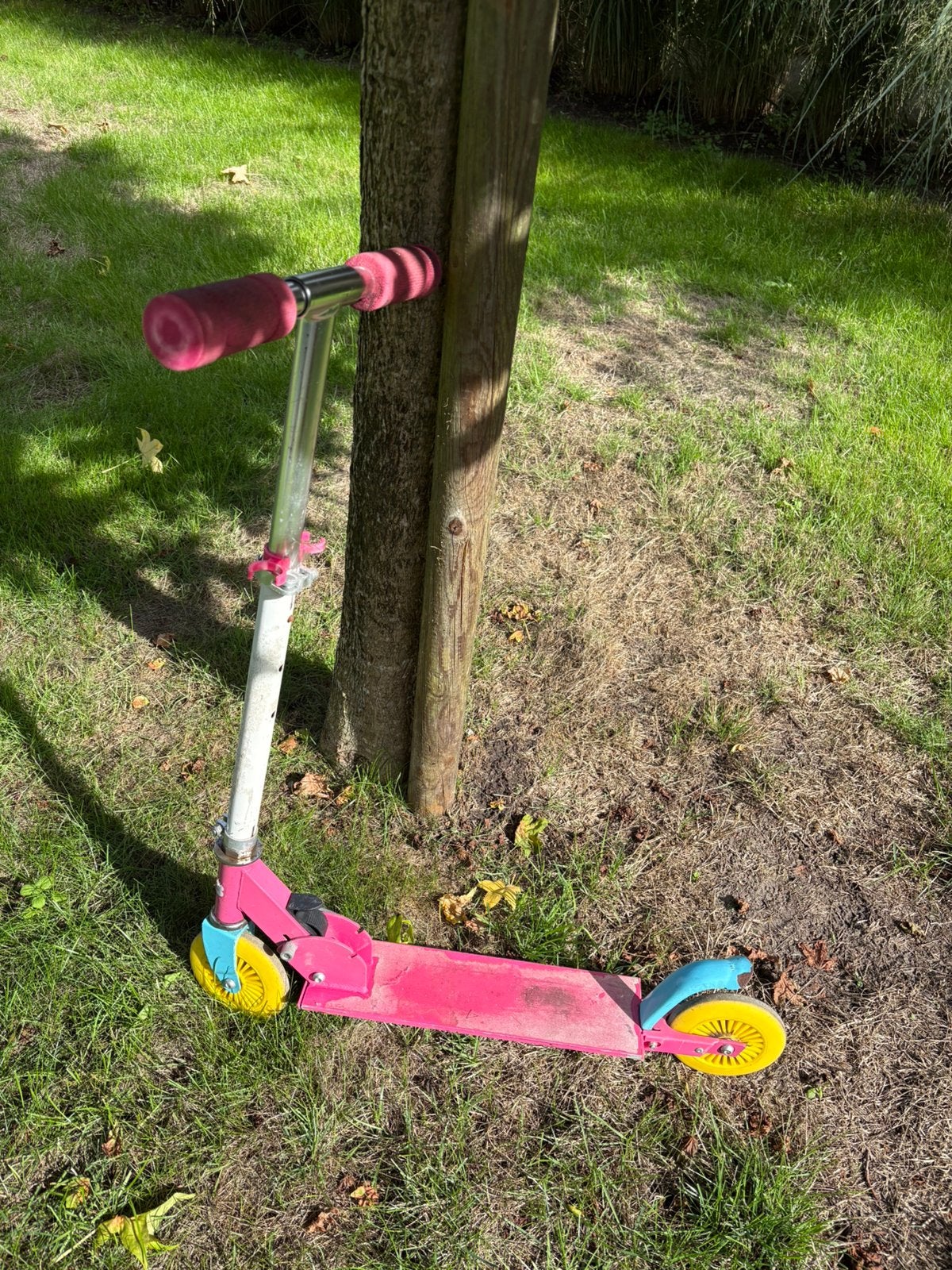 Roze step K3, Fietsen en Brommers, Ophalen, Gebruikt, Gewone step