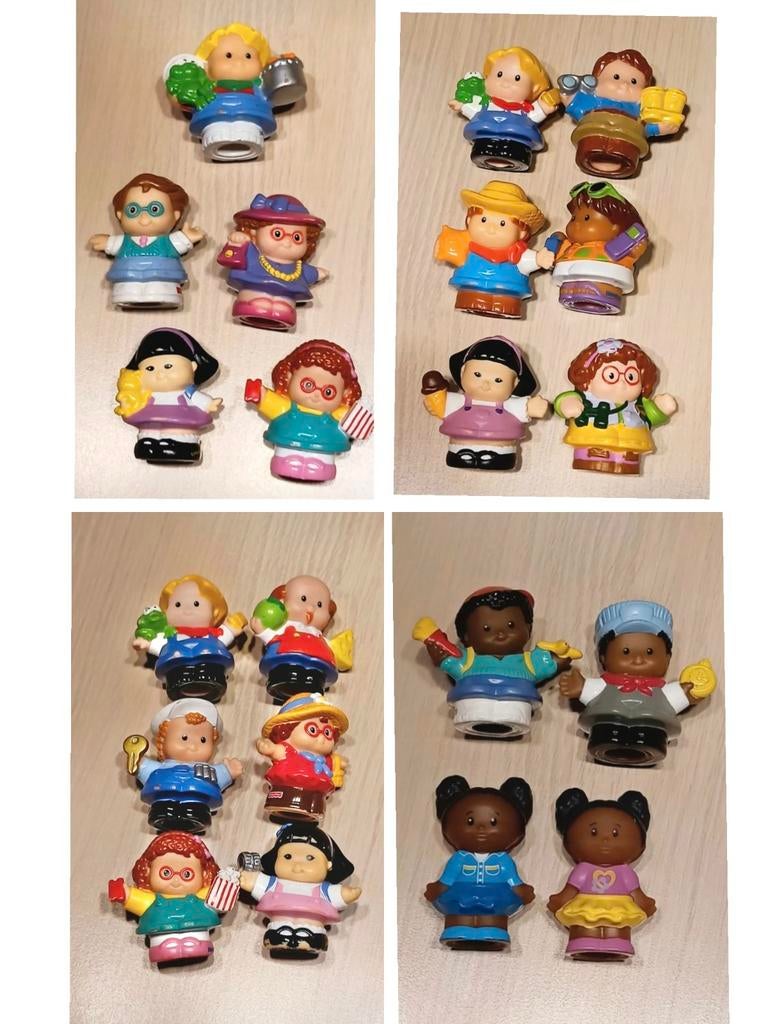 Fisher Price little people poppetjes, Kinderen en Baby's, Speelgoed | Fisher-Price, Ophalen of Verzenden
