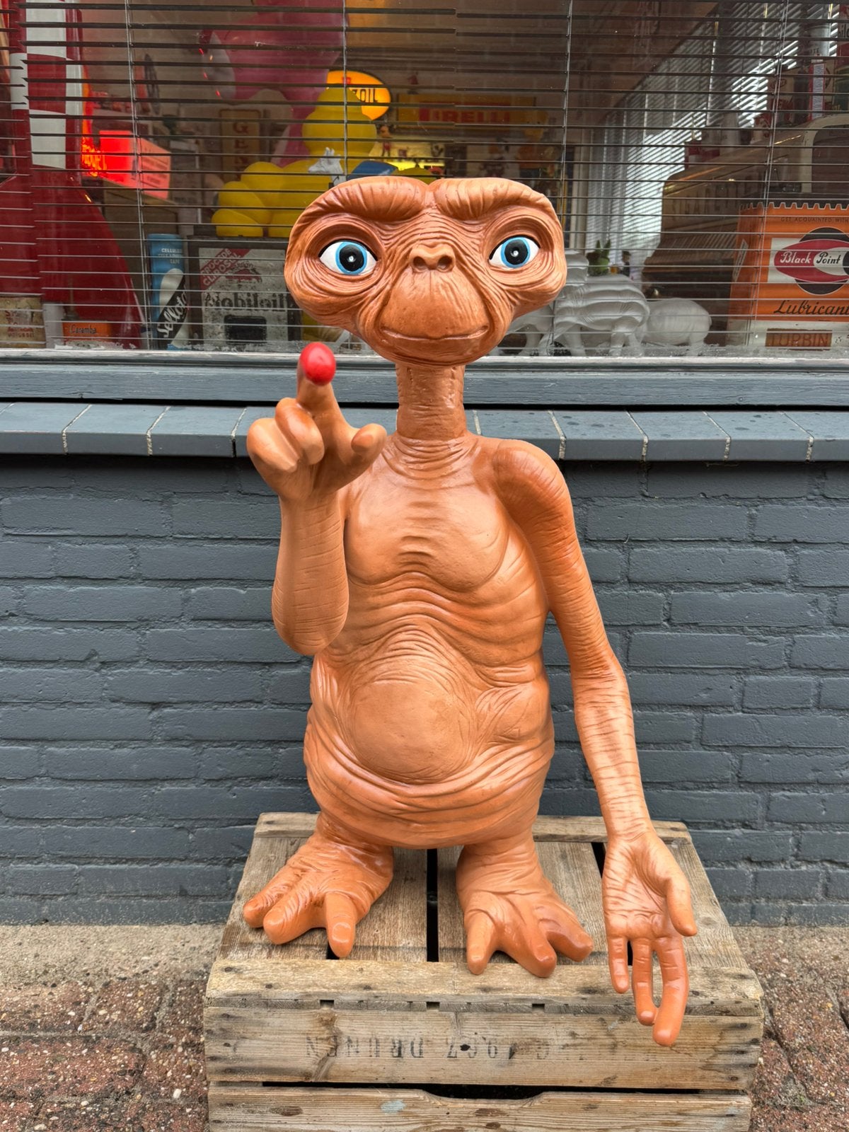 E.T Phone home reclame beeld, Verzamelen, Ophalen, Gebruikt, Overige typen