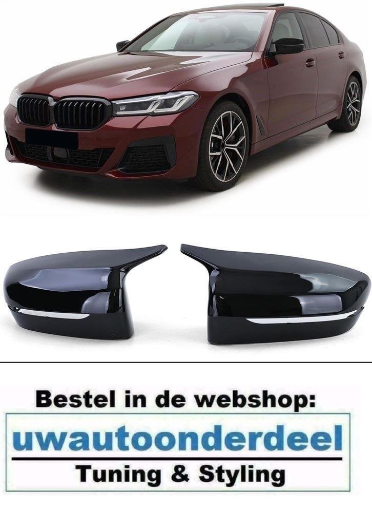 Zwart Spiegel Spiegelkappen Evo Look Voor Bmw 5 Serie G30 G3, Verzenden