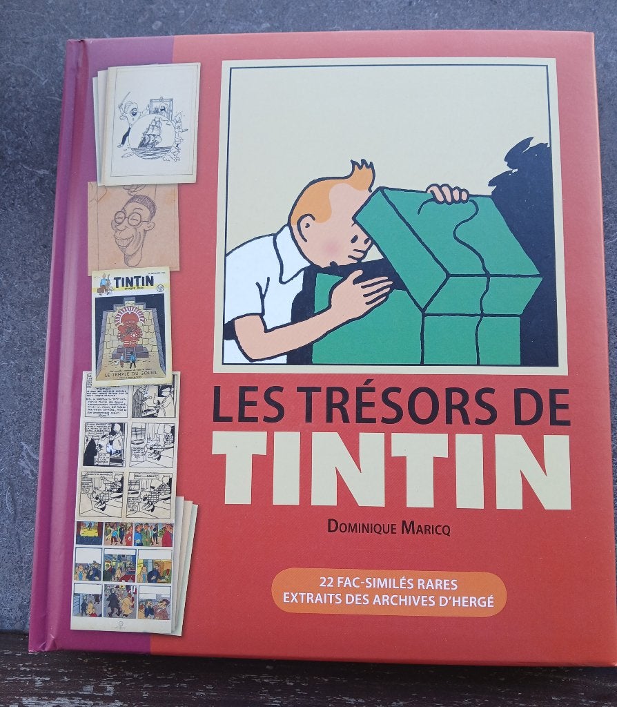 Boek „De schatten van Kuifje” Moulinsart 2001, Ophalen, Nieuw, HERGE
