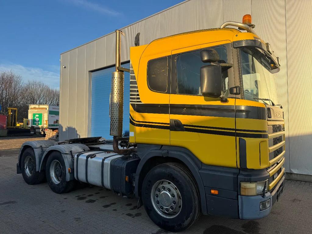 Scania R144-530 V8 *144G530-V8-FRENCH TRUCK* (bj 1999), Achterwielaandrijving, Scania, Geel, Bedrijf