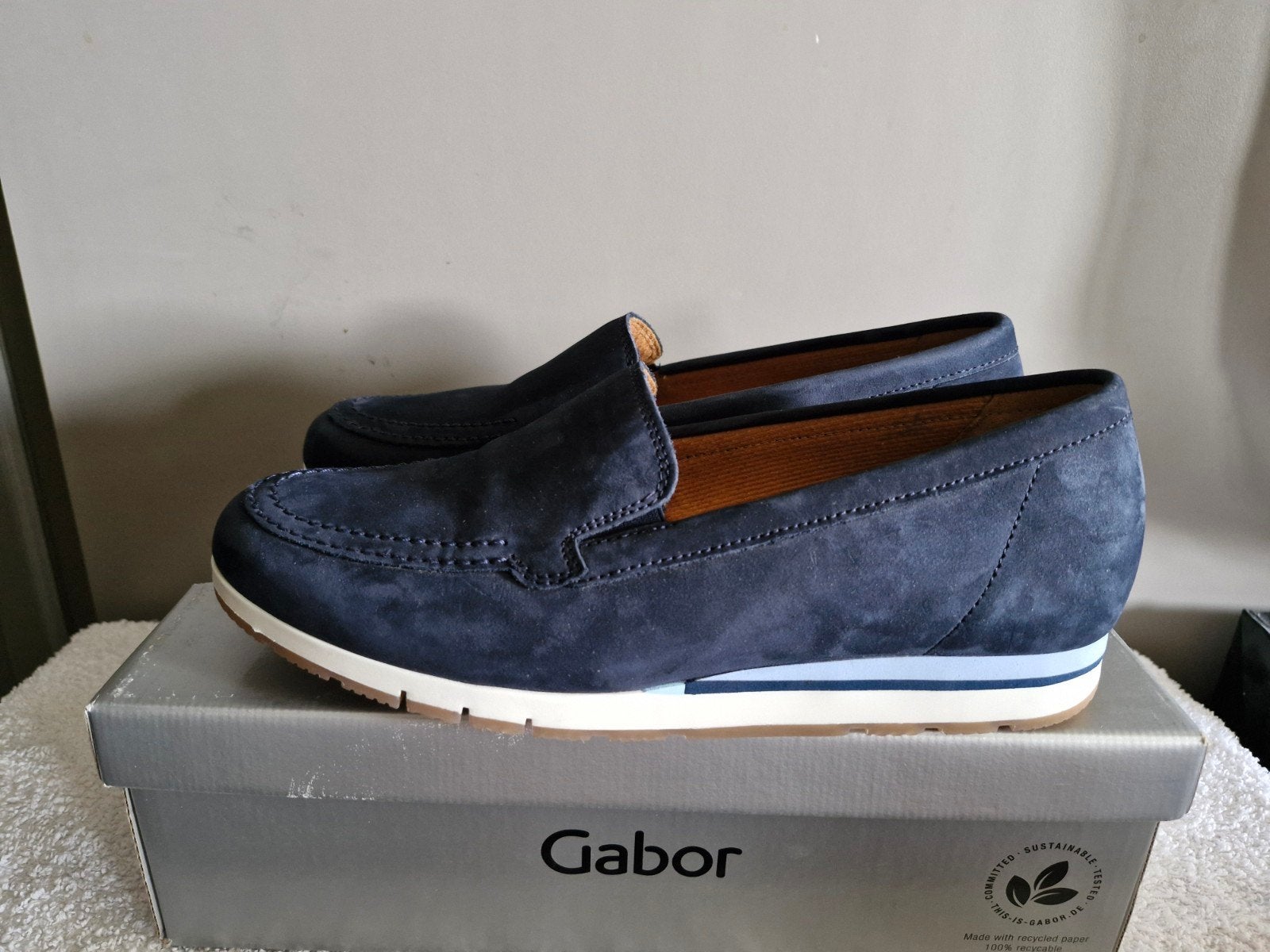 Nieuwe instappers van Gabor maat 39, Kleding | Dames, Schoenen, Blauw, Instappers, Gabor, Nieuw