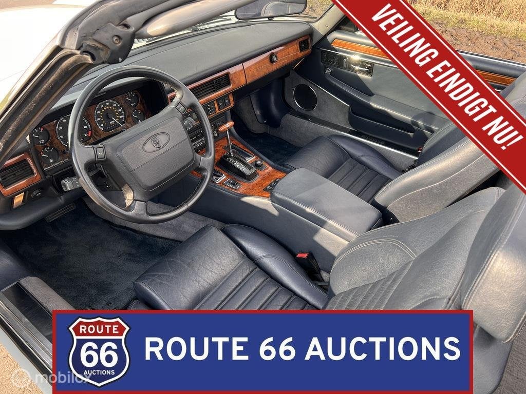 Jaguar XJS V12 Cabriolet | 1992 | Route 66 Auctions, Autos, Achat, Entreprise, Boîte manuelle, Autre carrosserie