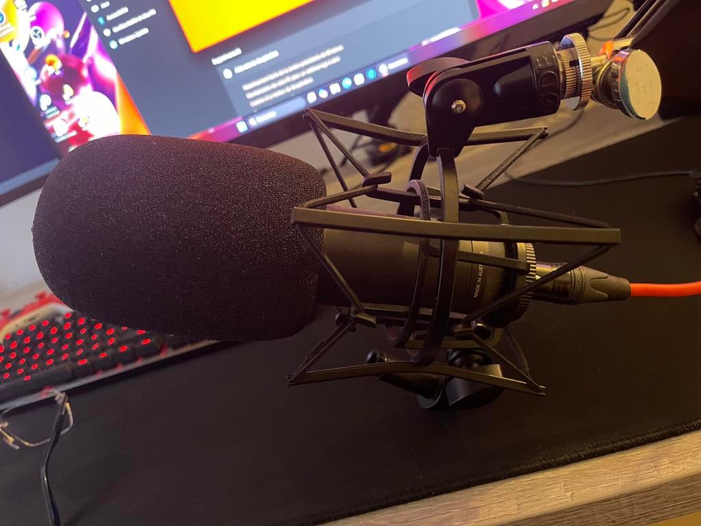 Micro rode nt1 + focusrite, Enlèvement, Comme neuf