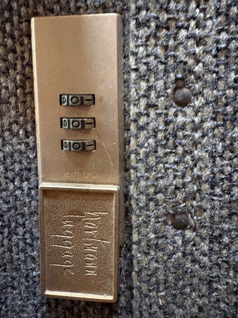 Ensemble de bagages vintage Hartmann en tweed (2 pièces), Enlèvement, Utilisé, Autres matériaux