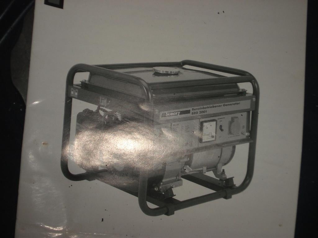 Generator, Doe-het-zelf en Bouw, Aggregaten, Ophalen, Gebruikt, Benzine