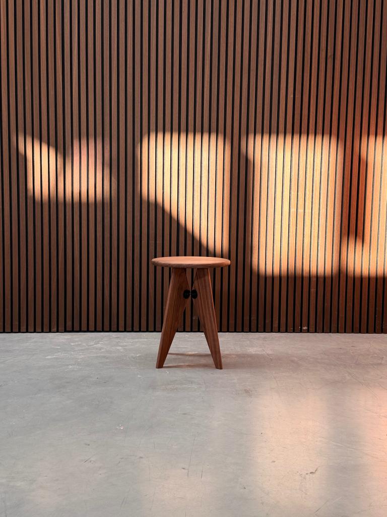 Vitra Tabouret Bois - Eiken Naturel, Ophalen of Verzenden
