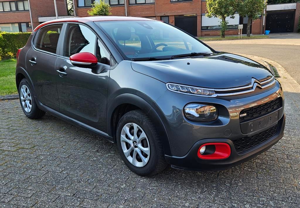 Citroën C3 1.2 essence - BJ:2018 - 125.000 KM à l'état neuf , Argent ou Gris, Achat, Euro 6, Entreprise