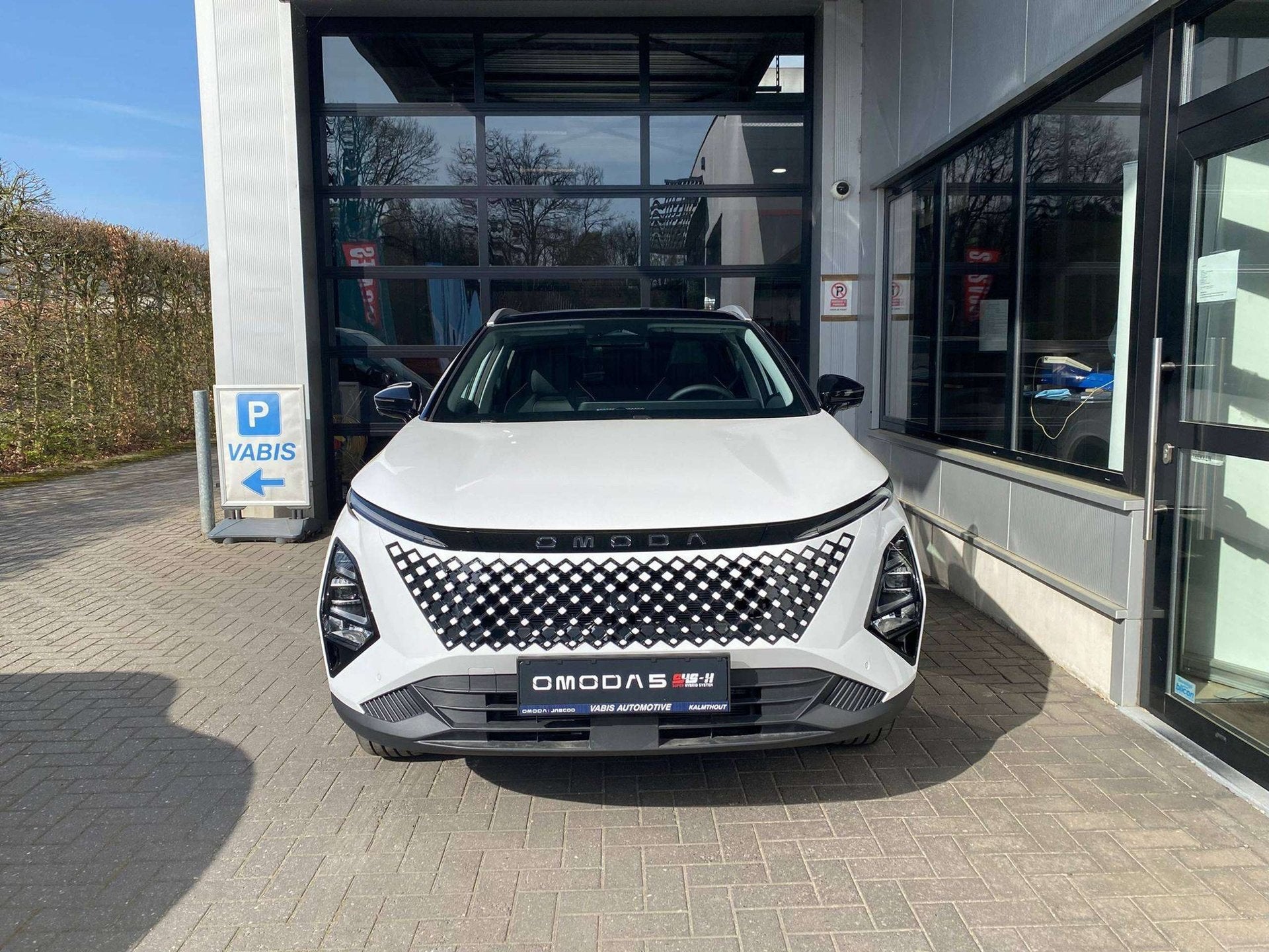 Omoda 5 SHS-H Premium Full Option 7 jaar garantie -€2500 S, Autos, Neuf, Entreprise, Ordinateur de bord, Noir