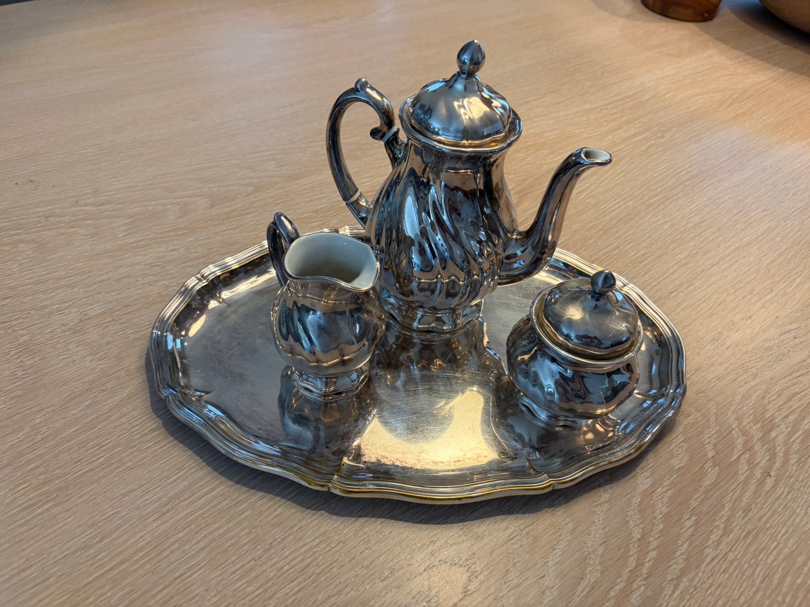 Zilveren koffieservies, Antiquités & Art, Enlèvement
