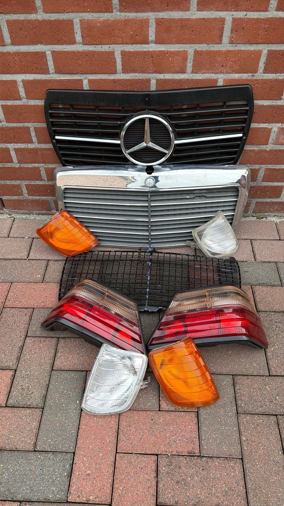 Om602 w124 200d 300d 250d diesel calendre phares clignotant, Enlèvement, Mercedes-Benz