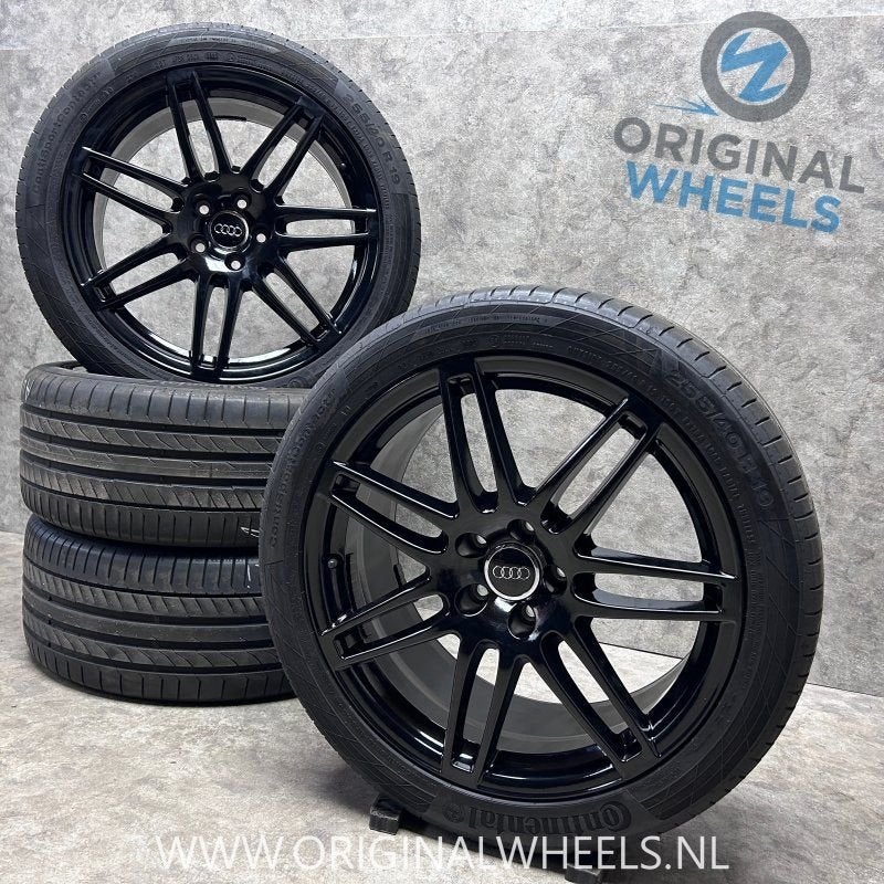 19  inch originele velgen + zomerbanden Audi A6 C7, 19 inch, Gebruikt, -, -